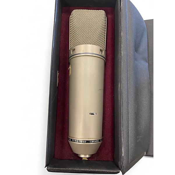 Vintage 1980s Neumann U87I Condenser Microphone