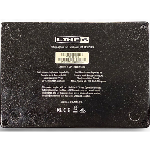 Used Line 6 HX Stomp Effect Processor