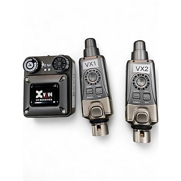 Used Xvive u4 in ear wireless system 2PACK In Ear Wireless System