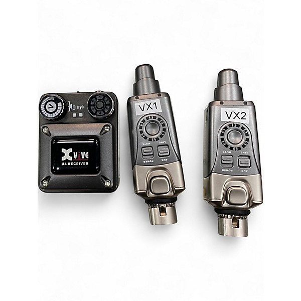 Used Xvive u4 in ear wireless system 2PACK In Ear Wireless System