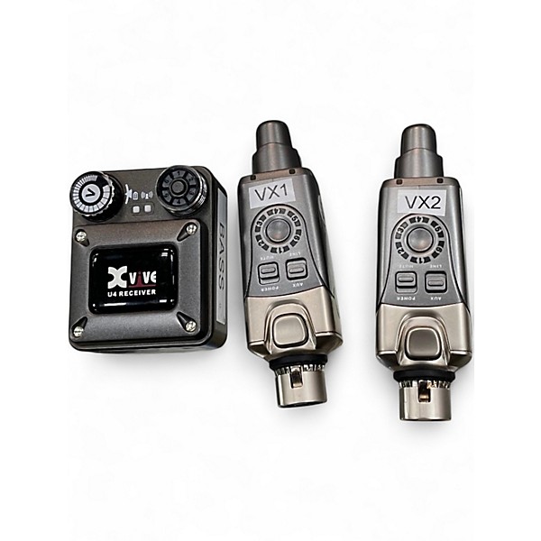 Used Xvive u4 in ear wireless system 2PACK In Ear Wireless System
