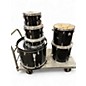 Used TAMA 6 Piece Imperialstar Black Drum Kit thumbnail