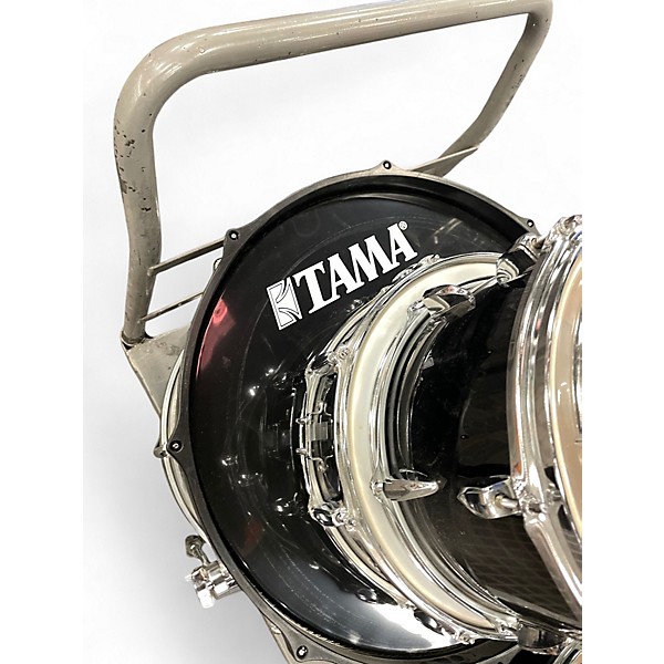 Used TAMA 6 Piece Imperialstar Black Drum Kit