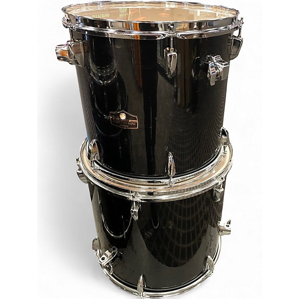 Used TAMA 6 Piece Imperialstar Black Drum Kit