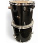 Used TAMA 6 Piece Imperialstar Black Drum Kit