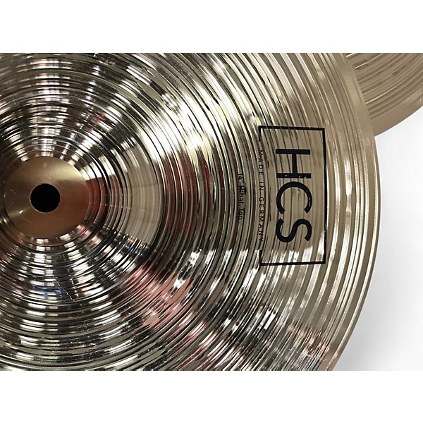 Used MEINL 14in HCS Hi Hat Pair Cymbal