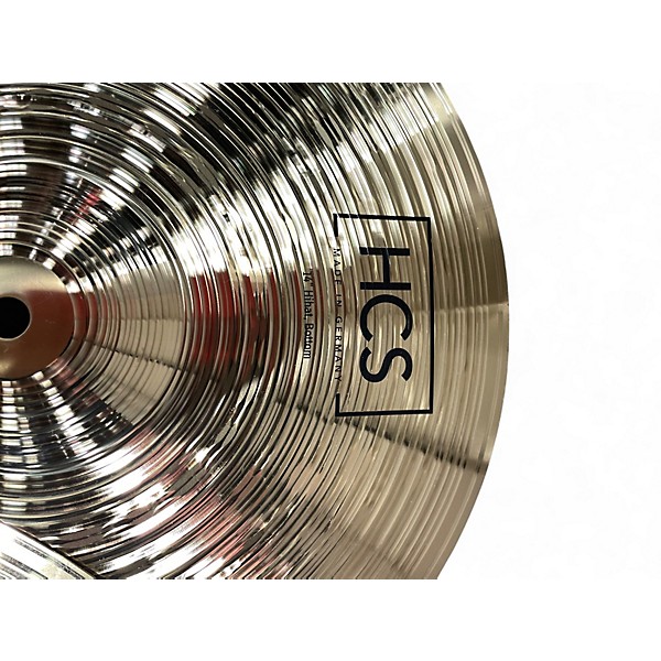 Used MEINL 14in HCS Hi Hat Pair Cymbal