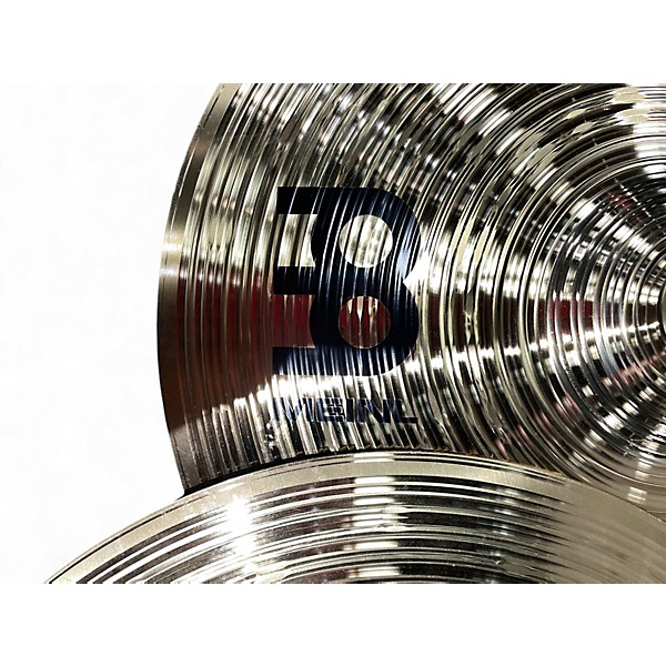 Used MEINL 14in HCS Hi Hat Pair Cymbal