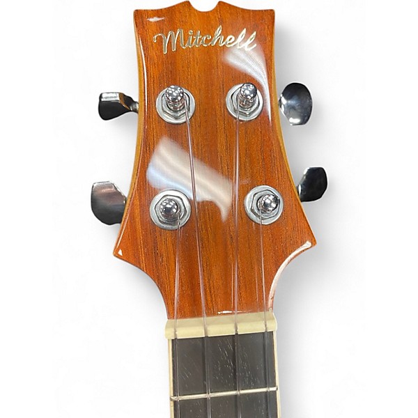 Used Mitchell MU100CE Concert Natural Koa Ukulele