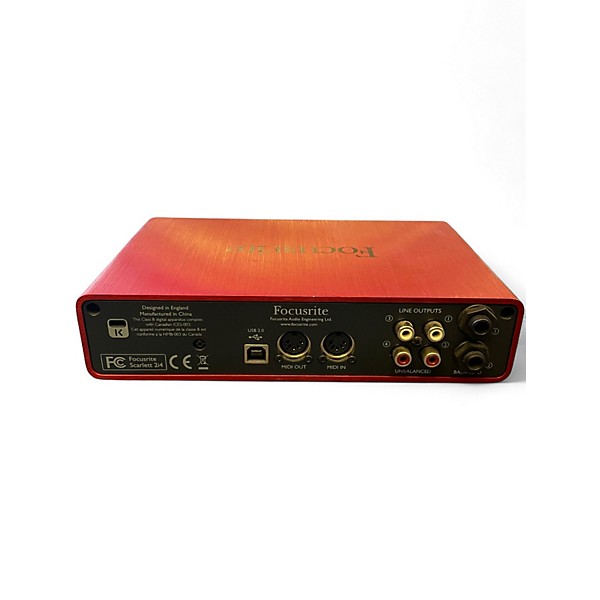 Used Focusrite Scarlett 2i4 Gen 2 Audio Interface