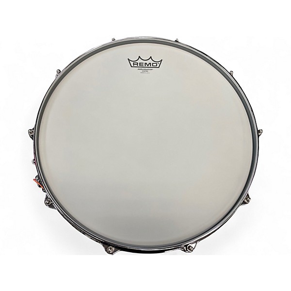 Used Pearl 6.5X14 Reference Series Cast Steel Snare cast steel Drum