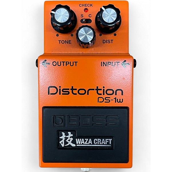 Used BOSS DS1W Effect Pedal