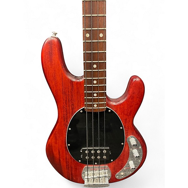 Used Sterling by Music Man Sub 4 Walnut Electric Bass Guitar