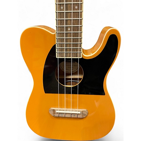 Used Fender FULLERTON TELE UKULELE Butterscotch Ukulele