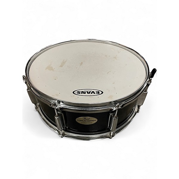 Used Pearl 14X5.5 Forum Series Snare Black Drum