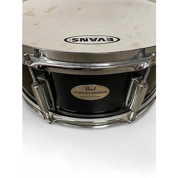 Used Pearl 14X5.5 Forum Series Snare Black Drum