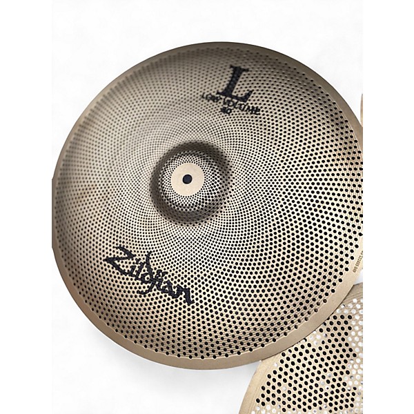 Used Zildjian Multiple low volume 4 piece cymbal pack 14", 16", 18", 18" Cymbal