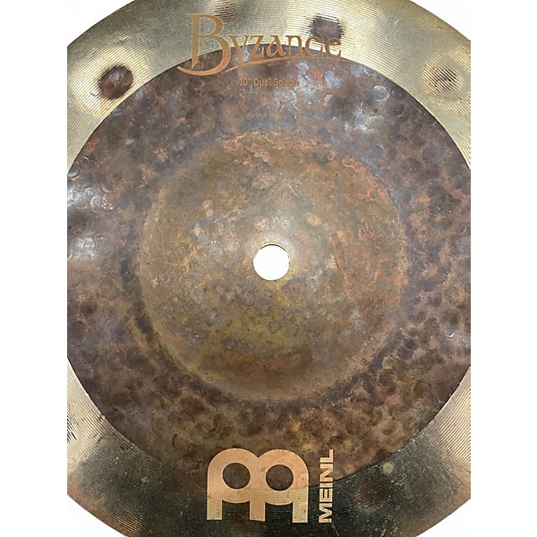 Used MEINL 10in Byzance Extra Dry Dual Splash Cymbal