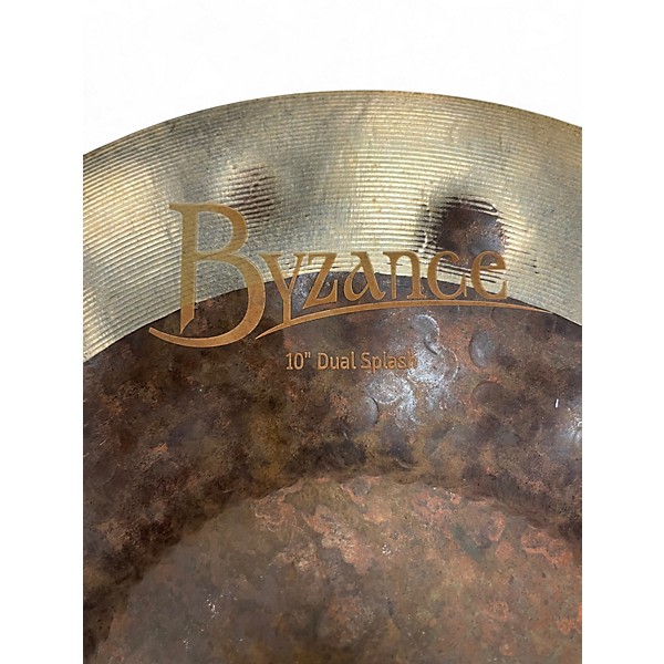 Used MEINL 10in Byzance Extra Dry Dual Splash Cymbal