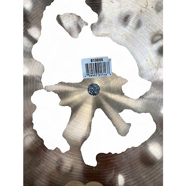 Used MEINL 10in Byzance Extra Dry Dual Splash Cymbal