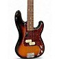 Used Fender Standard Precision Bass 3 Color Sunburst Electric Bass Guitar