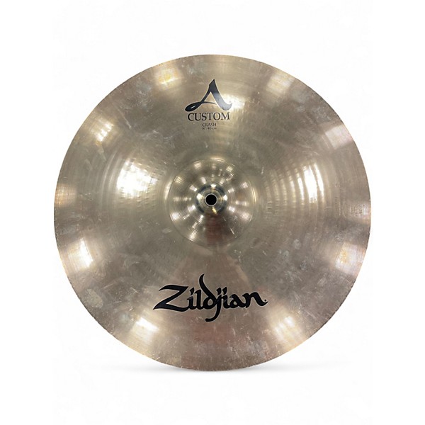 Used Zildjian 16in A Custom Crash Cymbal
