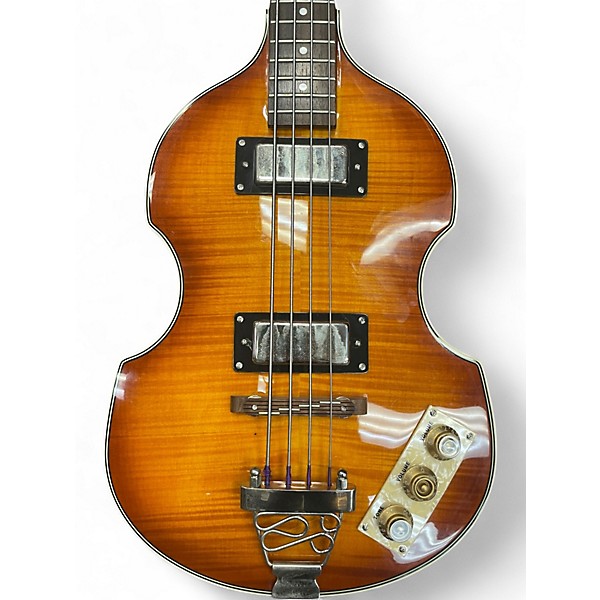 Used Epiphone Viola Vintage Sunburst Electric Bass Guitar