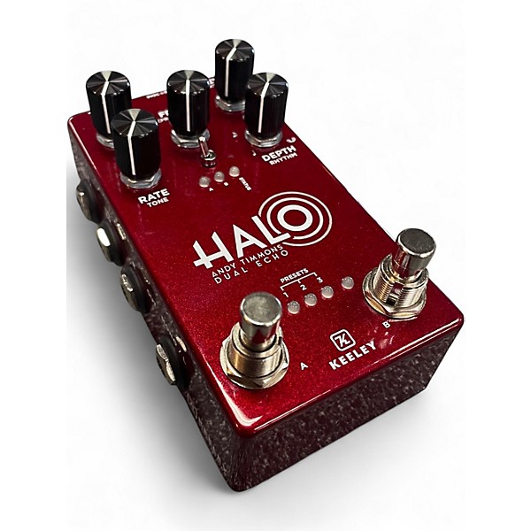 Used Keeley Halo Dual Echo Effect Pedal