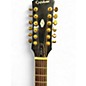Used Epiphone AJ18 12 LH BLACK 12 String Acoustic Guitar