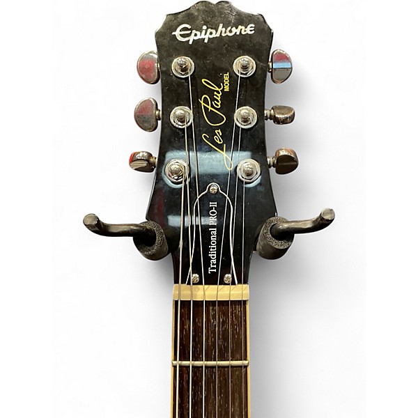 Used Epiphone Les Paul Traditional PRO II Ocean Turquoise Solid Body Electric Guitar