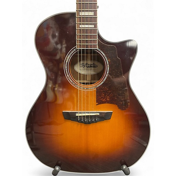 Used D'Angelico Premier Series Tobacco Sunburst Solid Body Electric Guitar