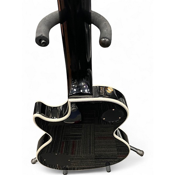 Used Epiphone LES PAUL CUSTOM P-90 Ebony Solid Body Electric Guitar