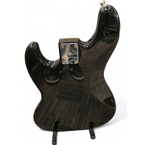 Used Monoprice J BASS BLACK Electric Bass Guitar