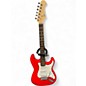 Used Monoprice DOUBLE CUTAWAY S TYPE RED Solid Body Electric Guitar thumbnail