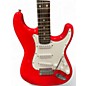 Used Monoprice DOUBLE CUTAWAY S TYPE RED Solid Body Electric Guitar