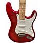 Used Indio DOUBLE CUTAWAY S TYPE Trans Red Solid Body Electric Guitar