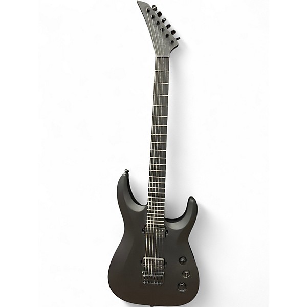Used Jackson Pro Plus XT Soloist SLAT HT6 Black Baritone Guitars
