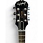 Used Epiphone Les Paul Junior Black Solid Body Electric Guitar