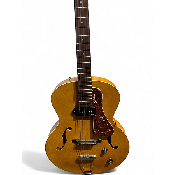 Used Godin 5th Avenue Kingpin P90 Natural Hollow Body Electric Guitar