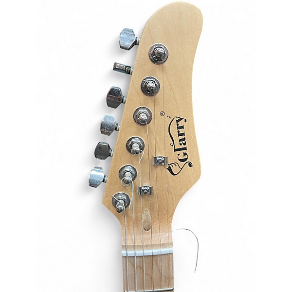 Used Glarry Tele Style Electric Guitar 2 Tone Sunburst Solid Body Electric Guitar