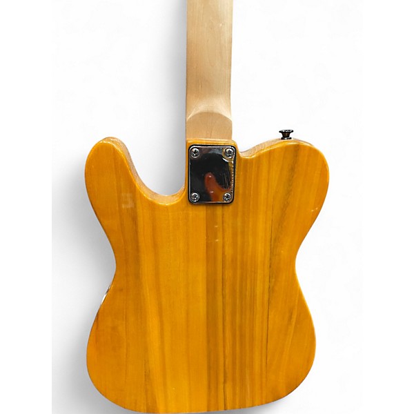 Used Glarry Tele Style Electric Guitar 2 Tone Sunburst Solid Body Electric Guitar