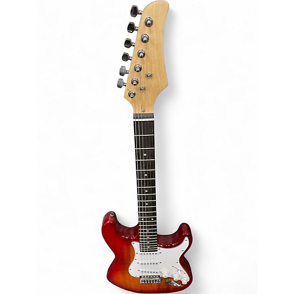 Used Miscellaneous Strat Style Electric Guitar 3 Tone Sunburst Solid Body Electric Guitar