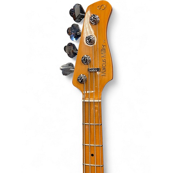 Used Sire Marcus Miller Z3 Silver Sparkle Electric Bass Guitar