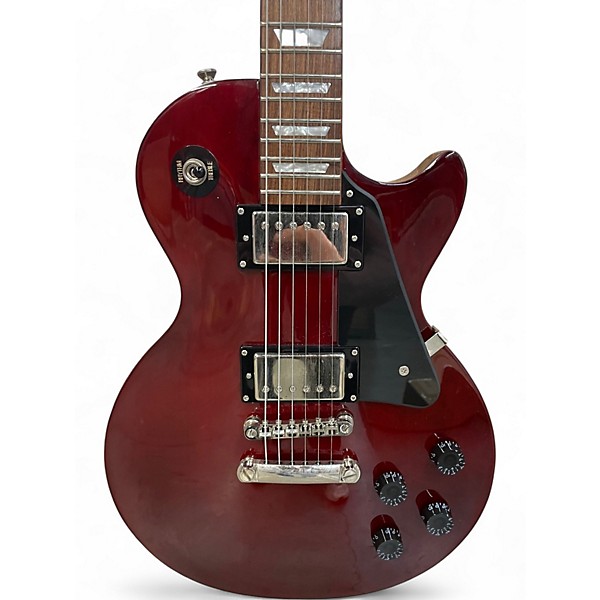 Used Epiphone Les Paul Studio Wine Red Solid Body Electric Guitar