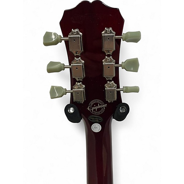 Used Epiphone Les Paul Studio Wine Red Solid Body Electric Guitar
