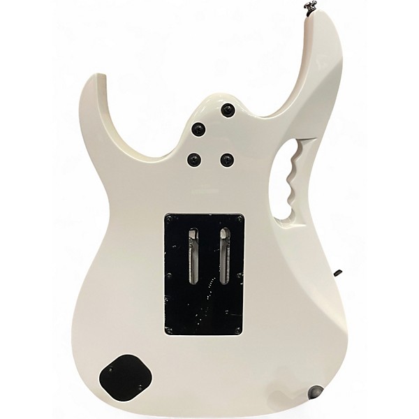 Used Ibanez JEMJR Alpine White Solid Body Electric Guitar