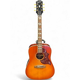 Used Epiphone Hummingbird Natural Acoustic Guitar