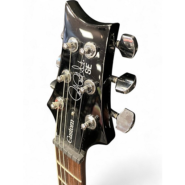Used PRS SE Custom 24 Dark Blue Solid Body Electric Guitar