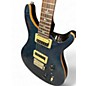 Used PRS SE Custom 24 Dark Blue Solid Body Electric Guitar