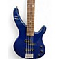 Used Yamaha  TRBX174 Blue Electric Bass Guitar